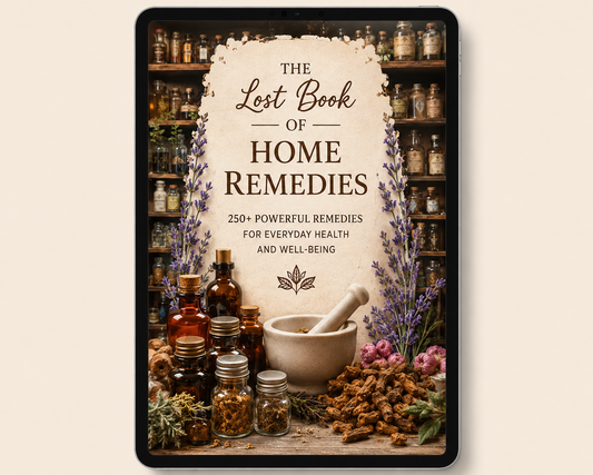 The Lost Art of Home Remedies — A Collection of 250+ Traditional Recipes
